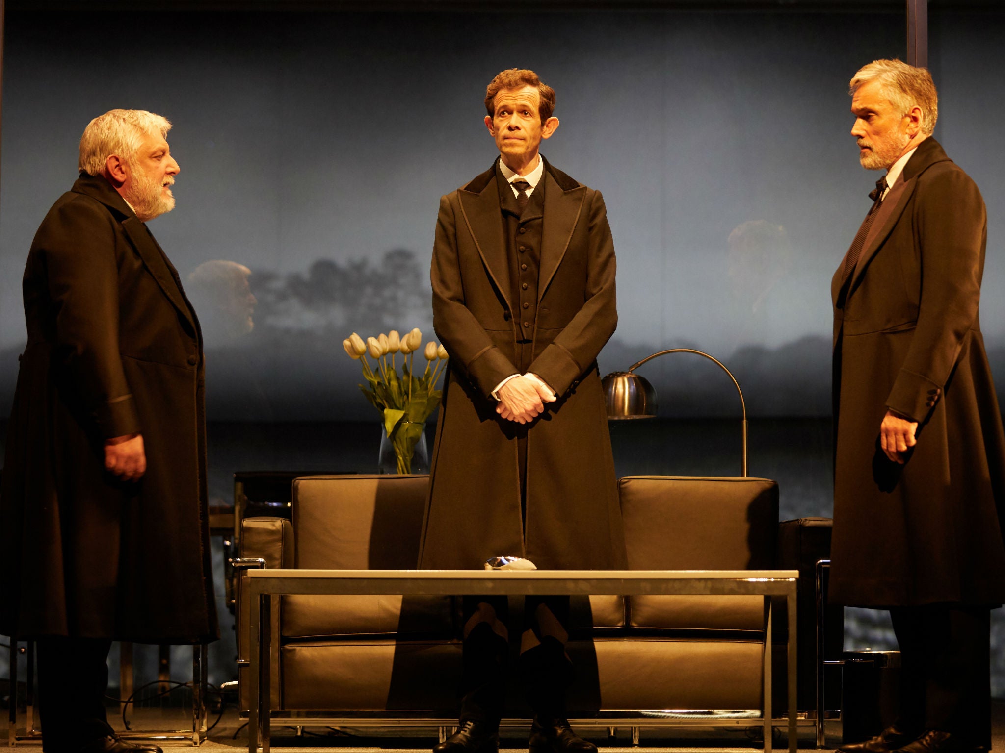 Simon Russell Beale, Adam Godley and Ben Miles magnificently bring to life this 164-year saga