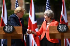 Donald Trump and Theresa May: what they said – and what they meant