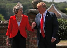 Donald Trump says his Brexit advice to Theresa May was 'too tough'
