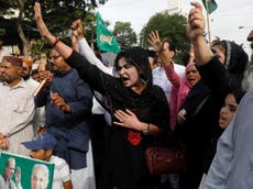 Ousted Pakistan Prime Minister Nawaz Sharif arrested after flying home