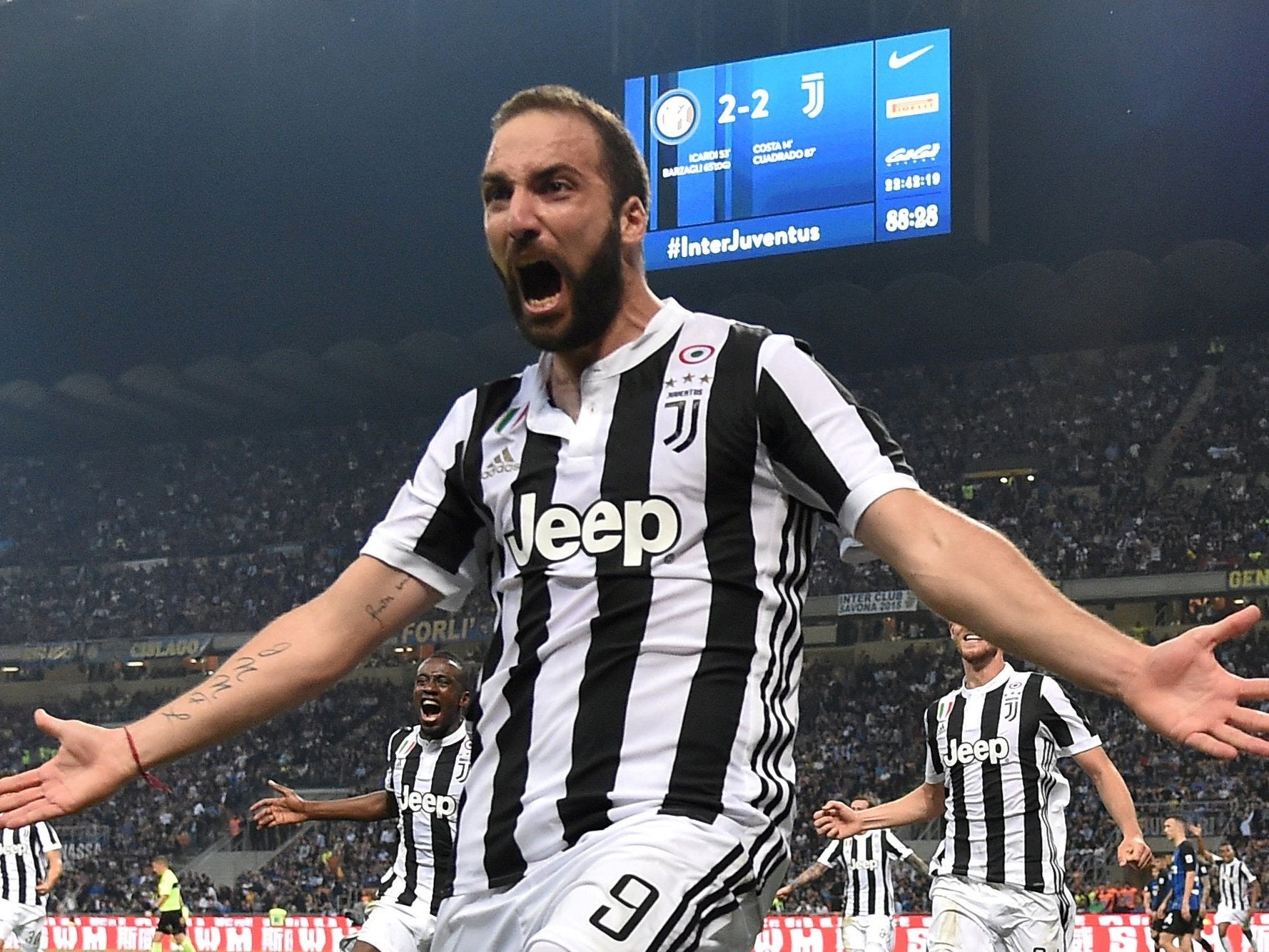 Juventus considering the sale of Gonzalo Higuain following Cristiano Ronaldo arrival, club chief confirms