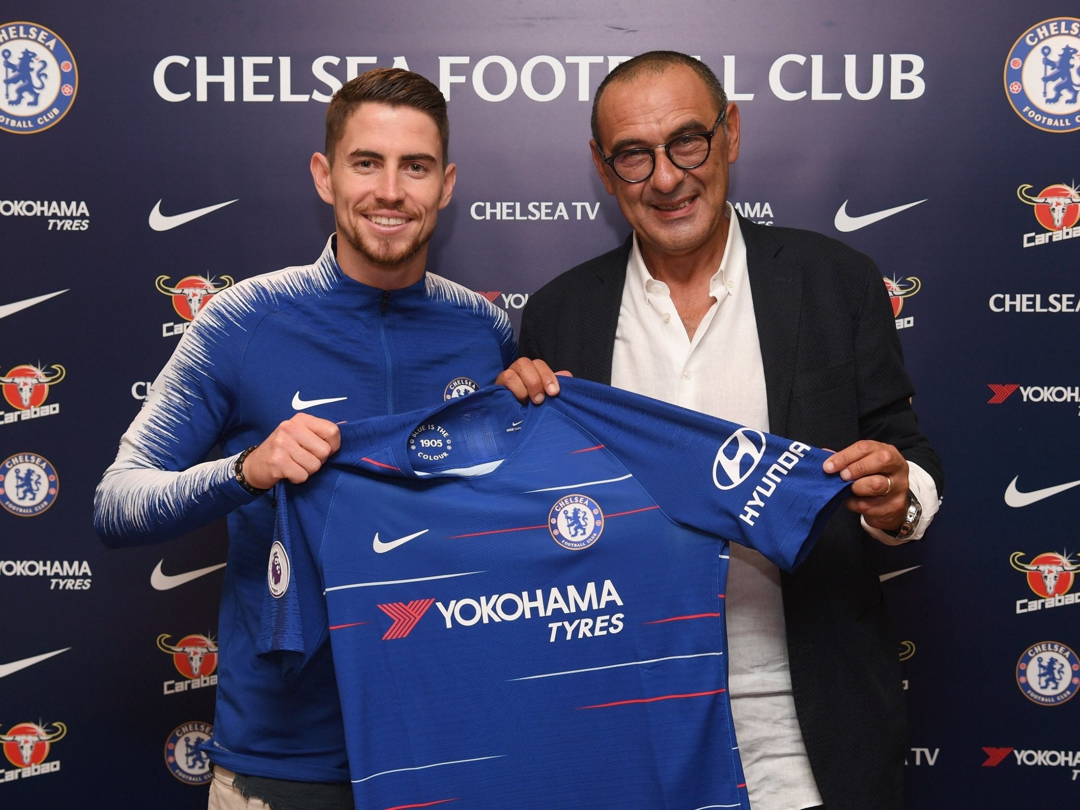 Jorginho joins Chelsea in £57m five-year deal to follow manager Maurizio Sarri from Napoli