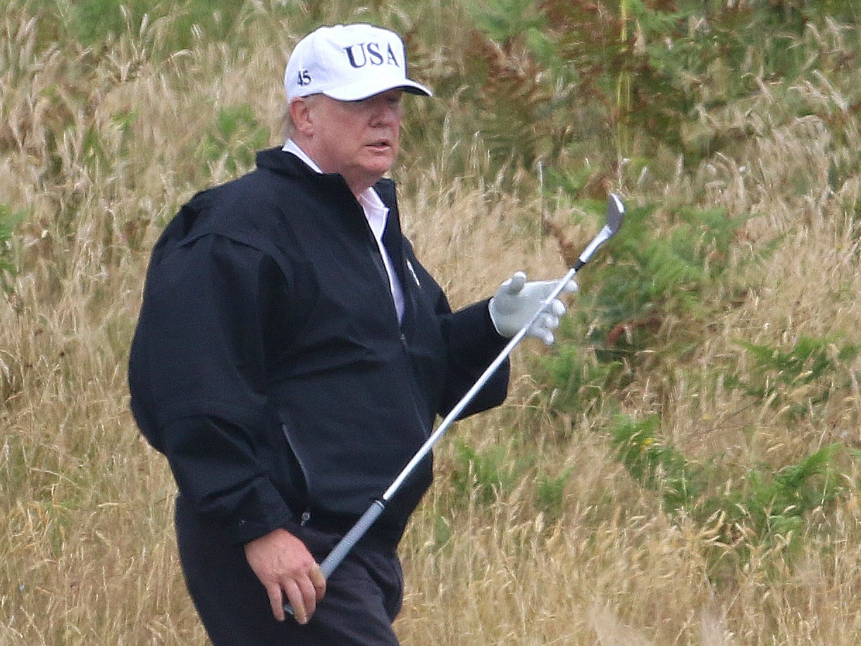 Trump maintains he has won club championships at 18 separate clubs – an assertion he made repeatedly in the election campaign