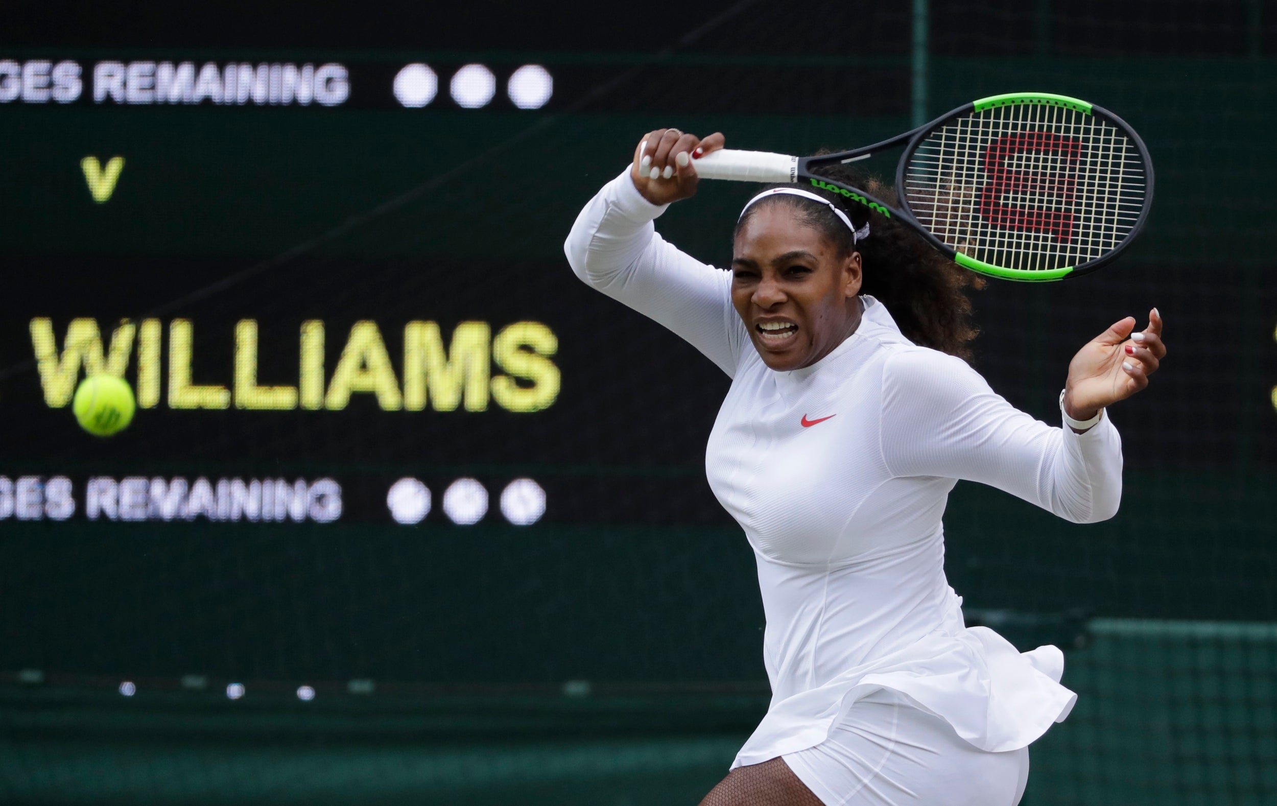 Serena Williams is a fierce competitor on the court