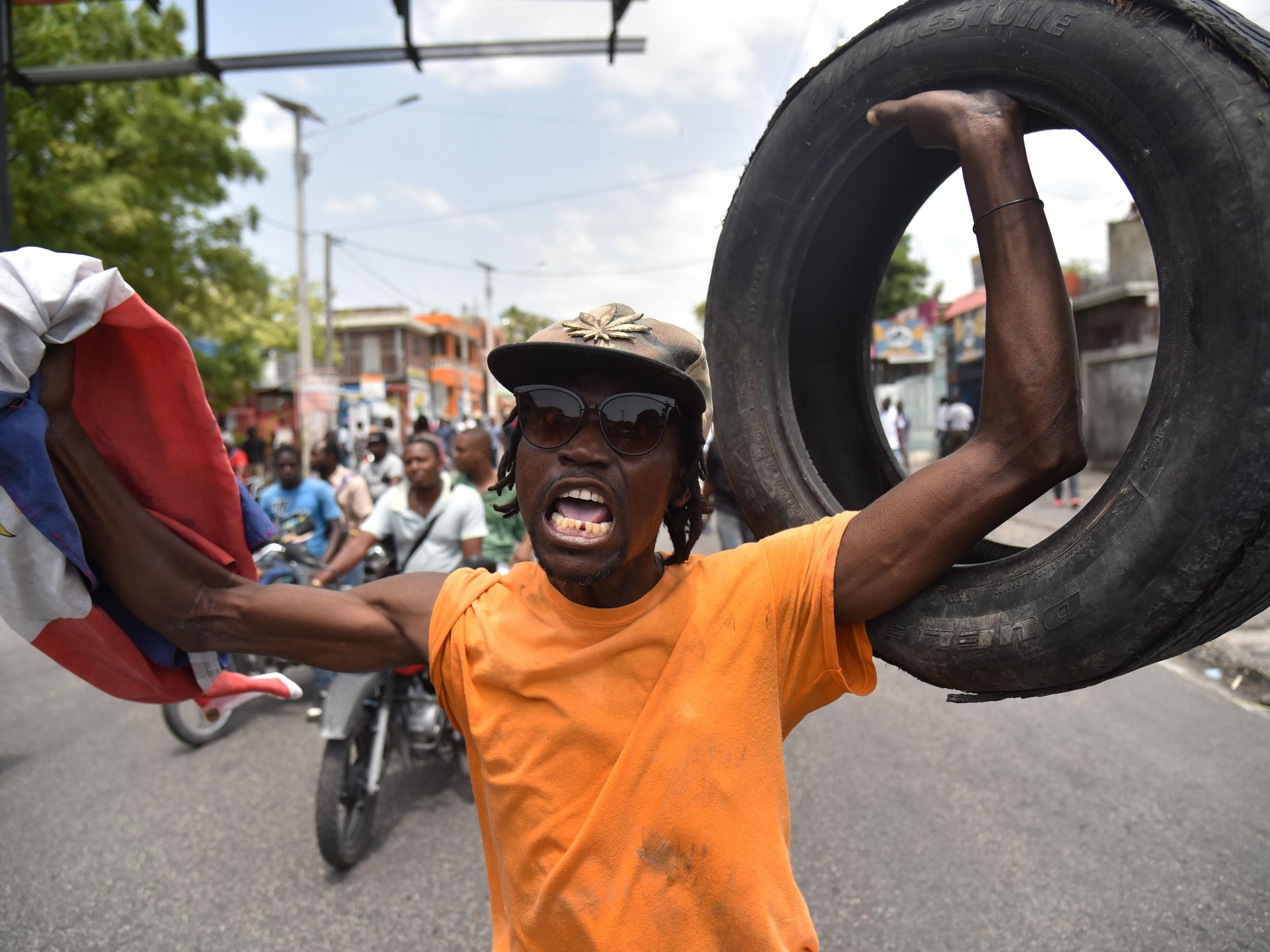 Citizens took to the streets to demonstrate over the hike in fuel prices