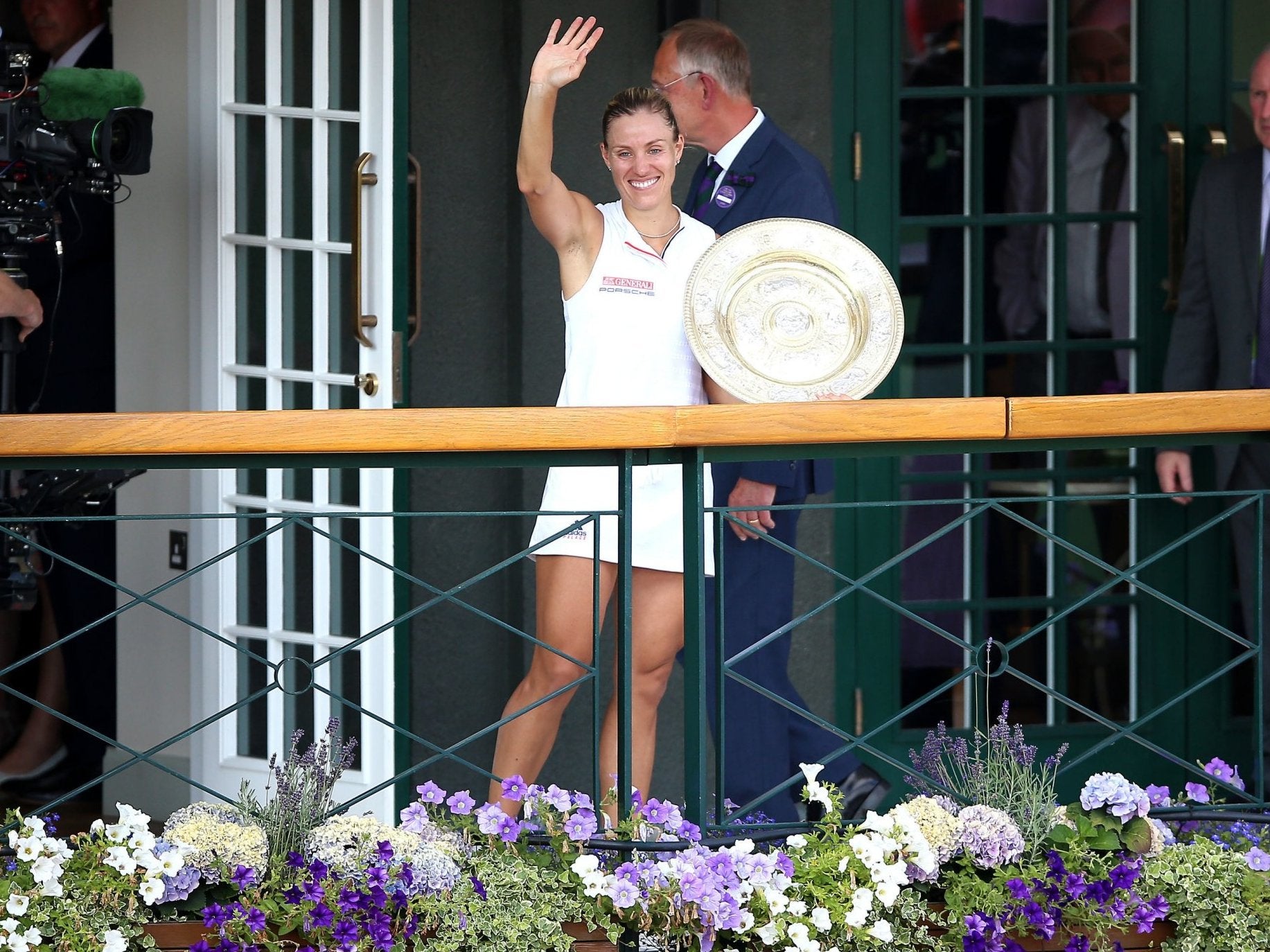 Angelique Kerber beat Serena Williams to win the her first Wimbledon title