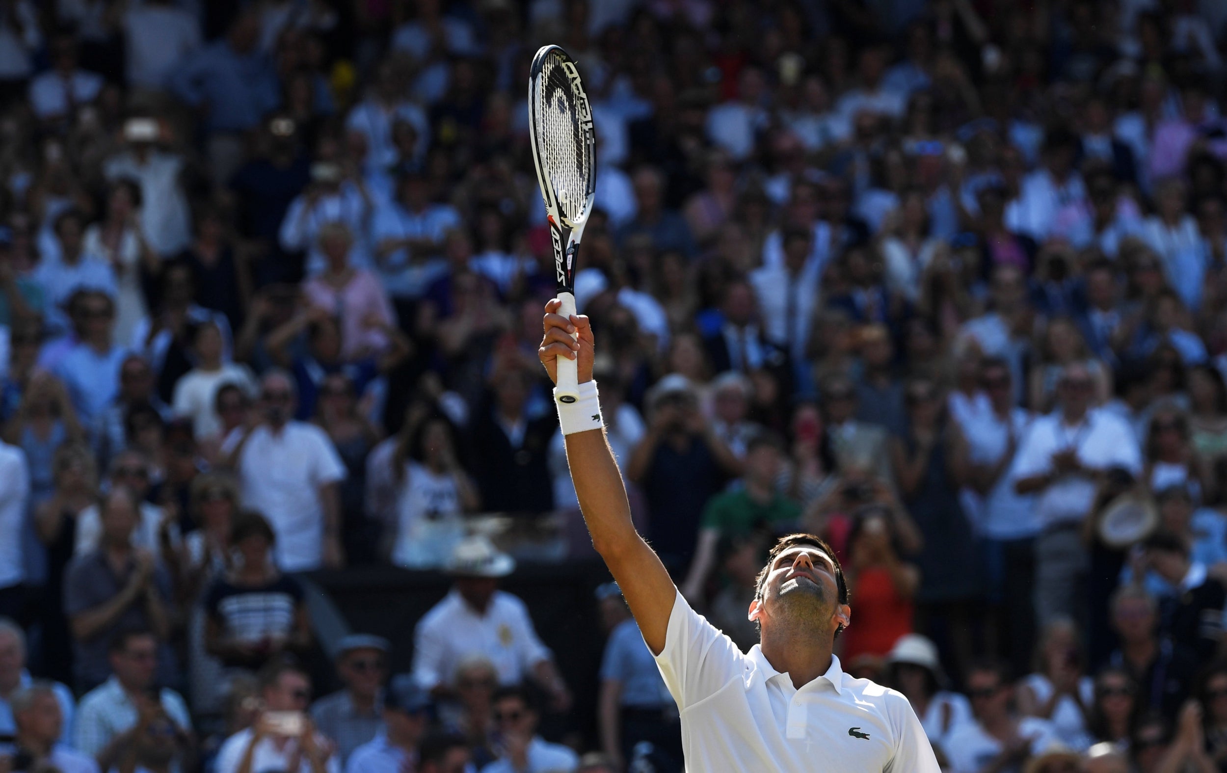 Wimbldeon glory was the end of a long journey back from injury for Novak