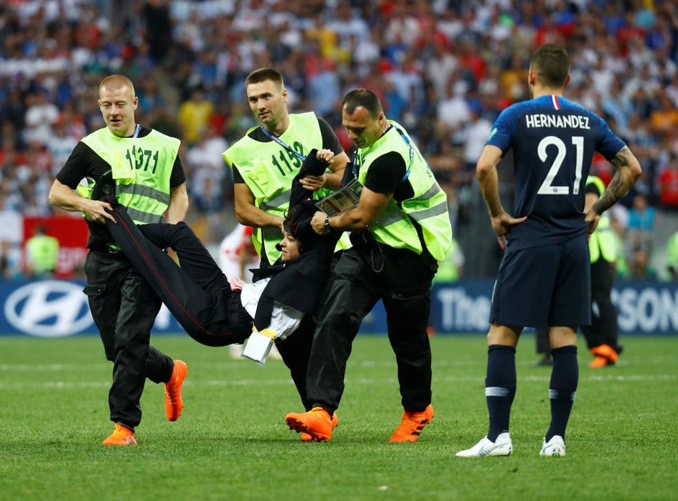 World Cup Final Pitch Invader