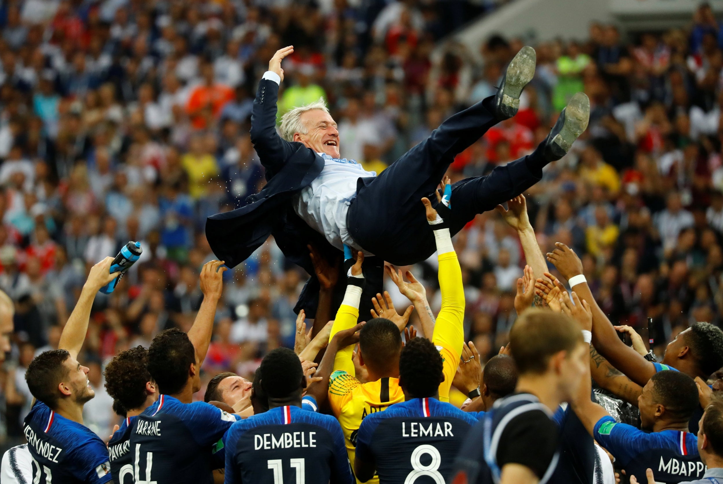 Didier Deschamps guided France to World Cup glory after Euro 2016 heartbreak