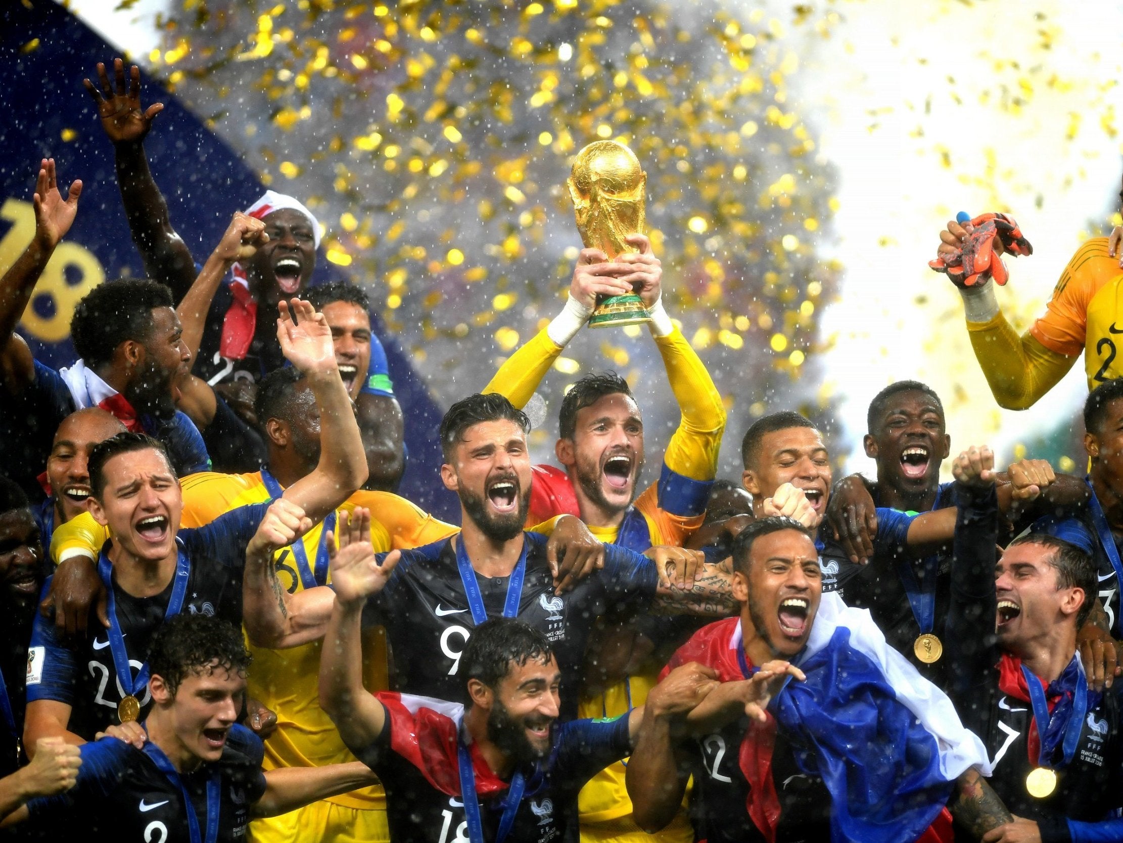 World Cup final 2018 LIVE France vs Croatia: France win the World Cup