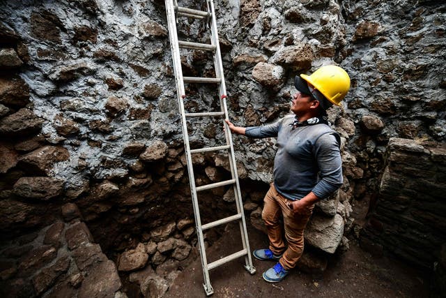 Temple discovered inside Mexican pyramid after earthquake