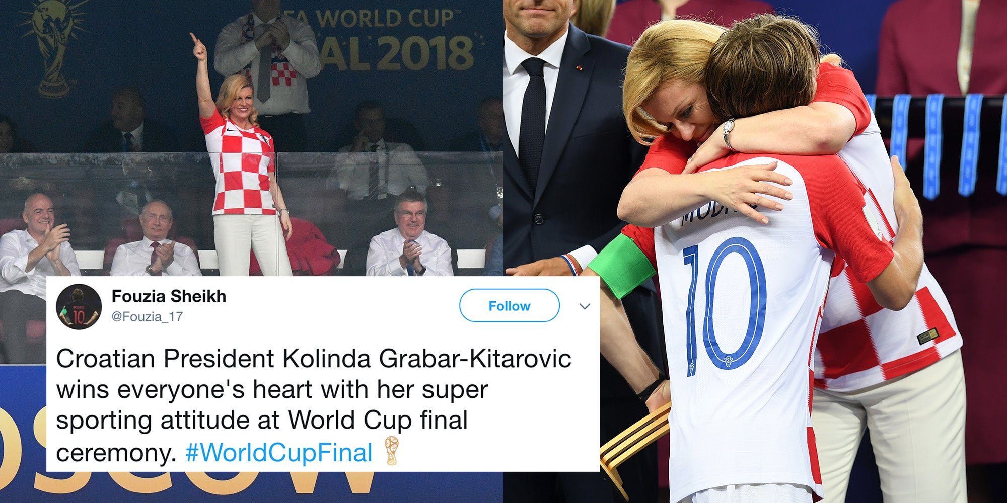 People Love The Croatian Presidents Reaction To Losing The World