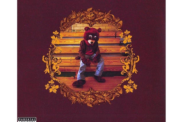 Cover art for Kanye West's album The College Dropout