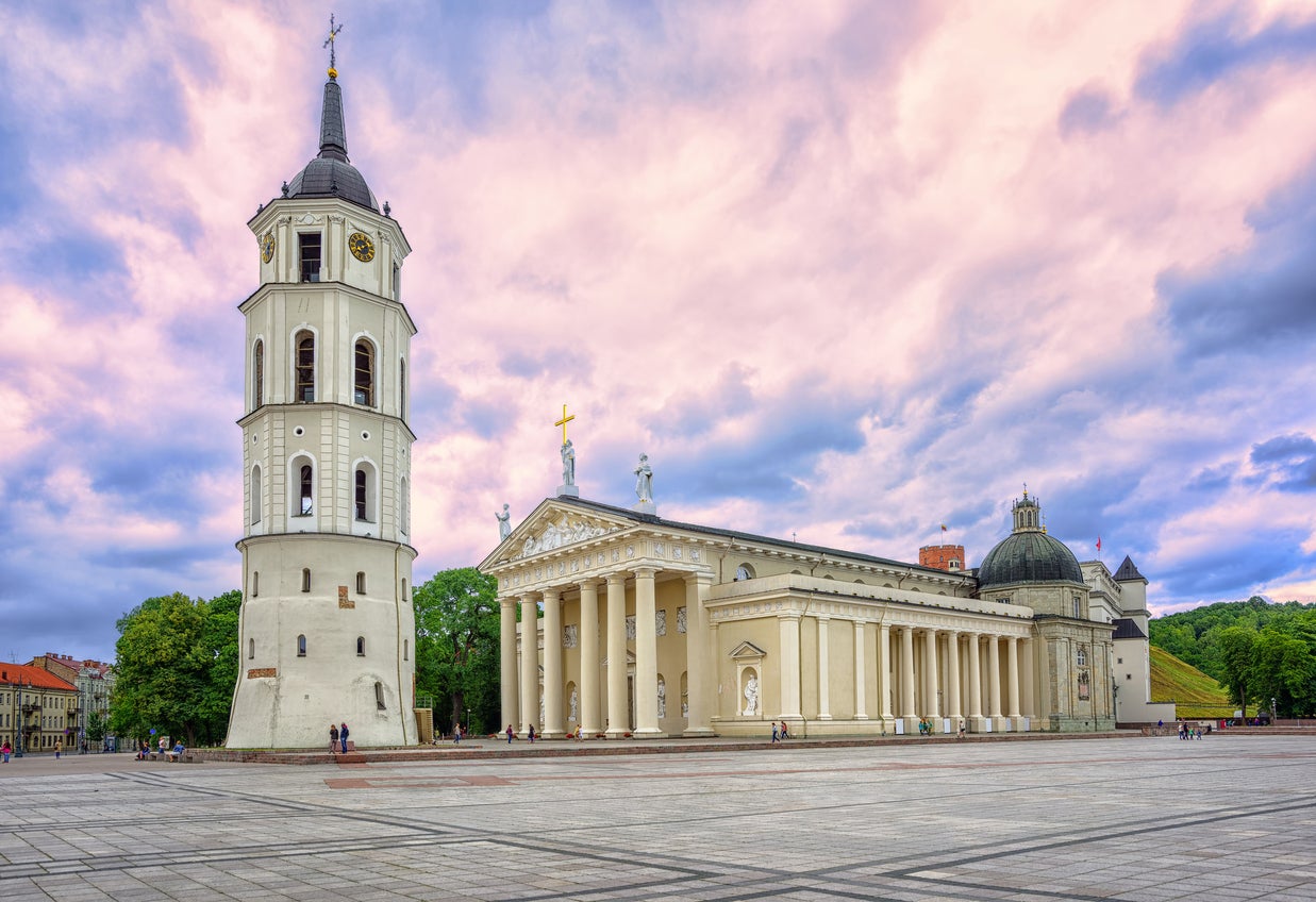The cathedral is one of Vilnius's most popular landmarks (Getty/iStock)