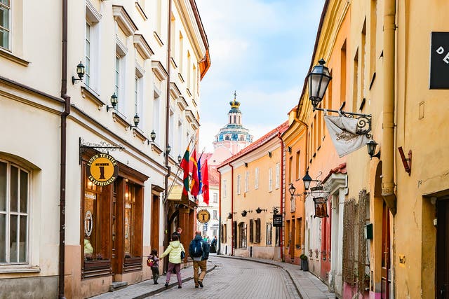 Vilnius came top in a Post Office report