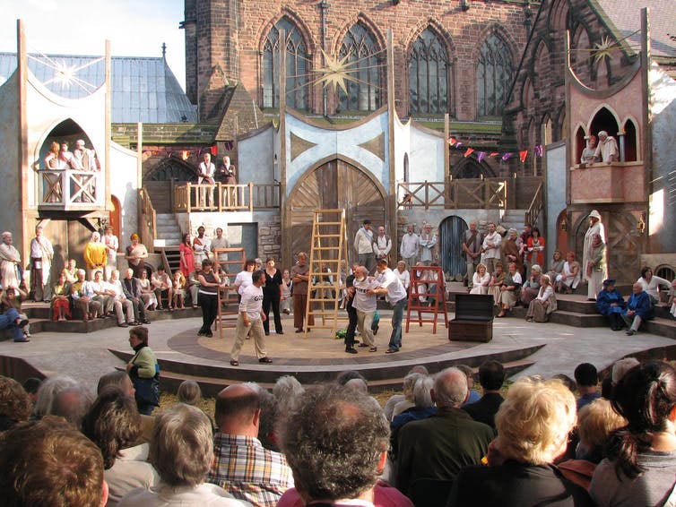 The Chester Mystery Plays are produced in the city once every five years