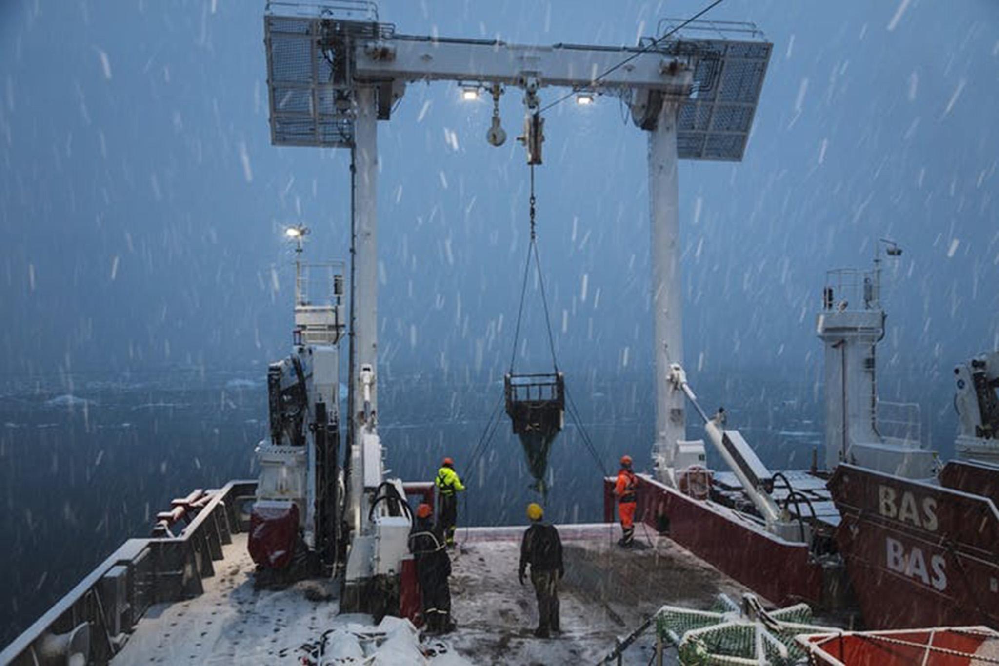 The RRS James Clark Ross set out to discover what impact the microplastics are having on the ecosystem