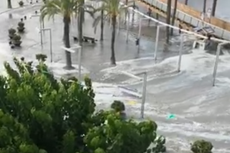 Tourist beaches in Mallorca and Menorca hit by ‘meteotsunamis’