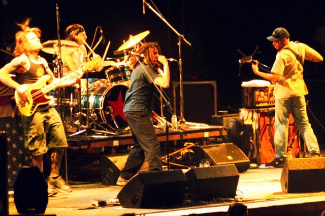 Rage Against The Machine were known for their outspoken left-wing political views