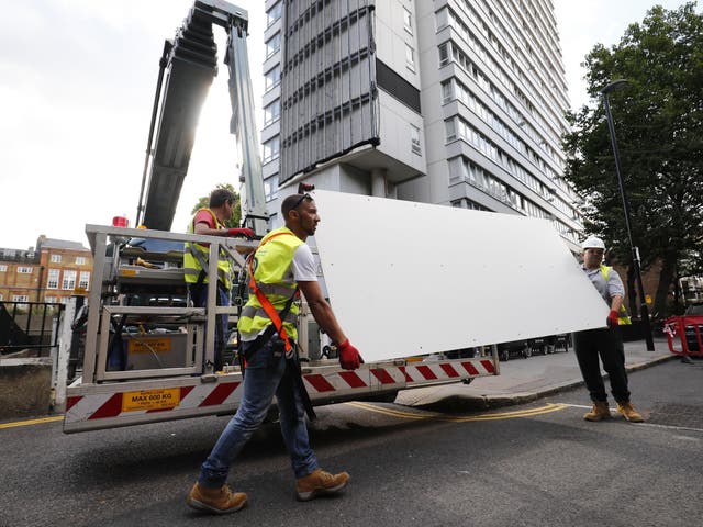 The committee's instructions follow an independent review by Dame Judith Hackitt, which called for an overhaul of building regulations, but did not recommend a ban of combustible cladding