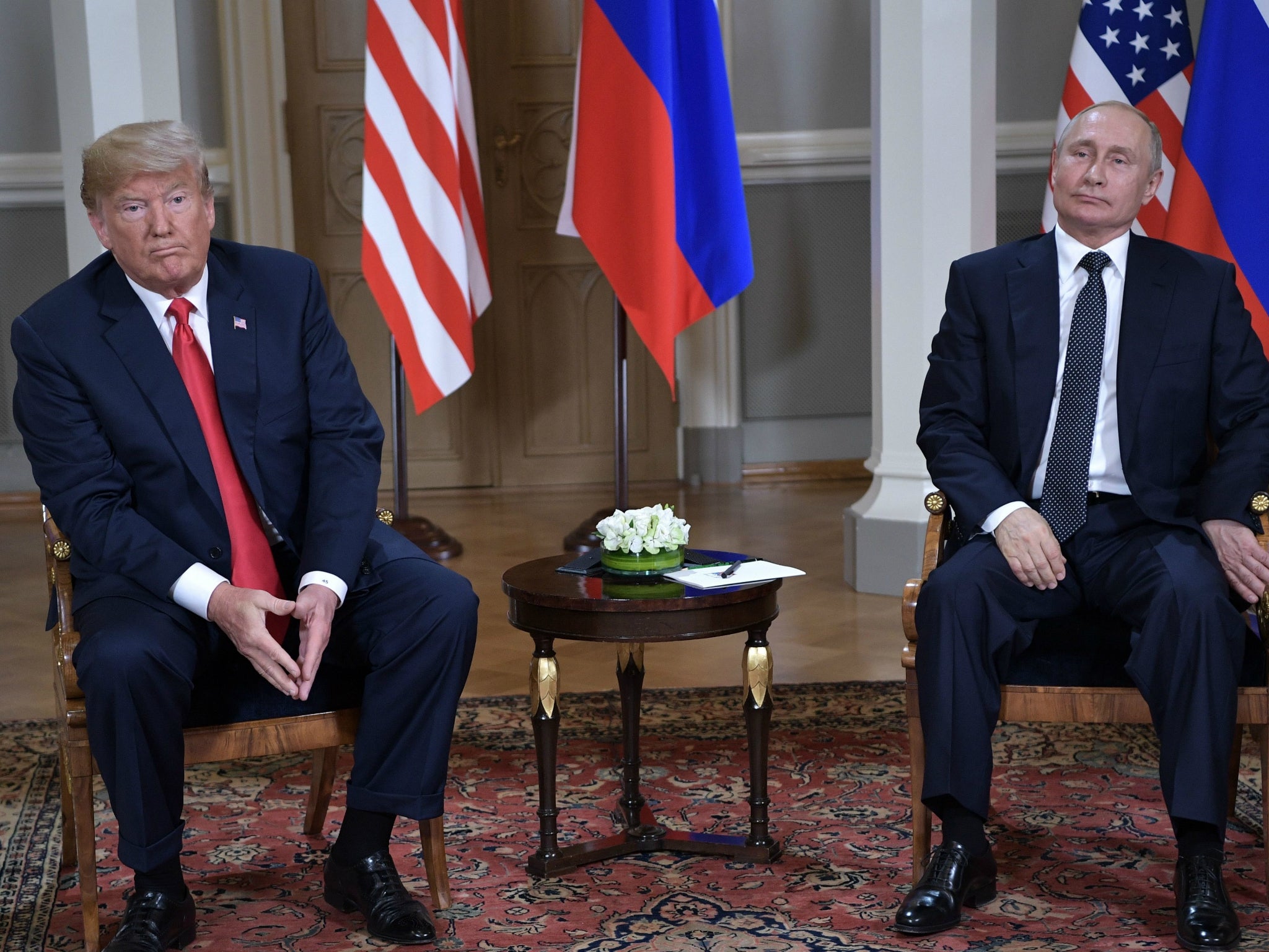 According to an Irish bookmaker, US President Donald Trump is more likely to be impeached after his meeting with Russia's President Vladimir Putin in Helsinki, on 16 July 2018.