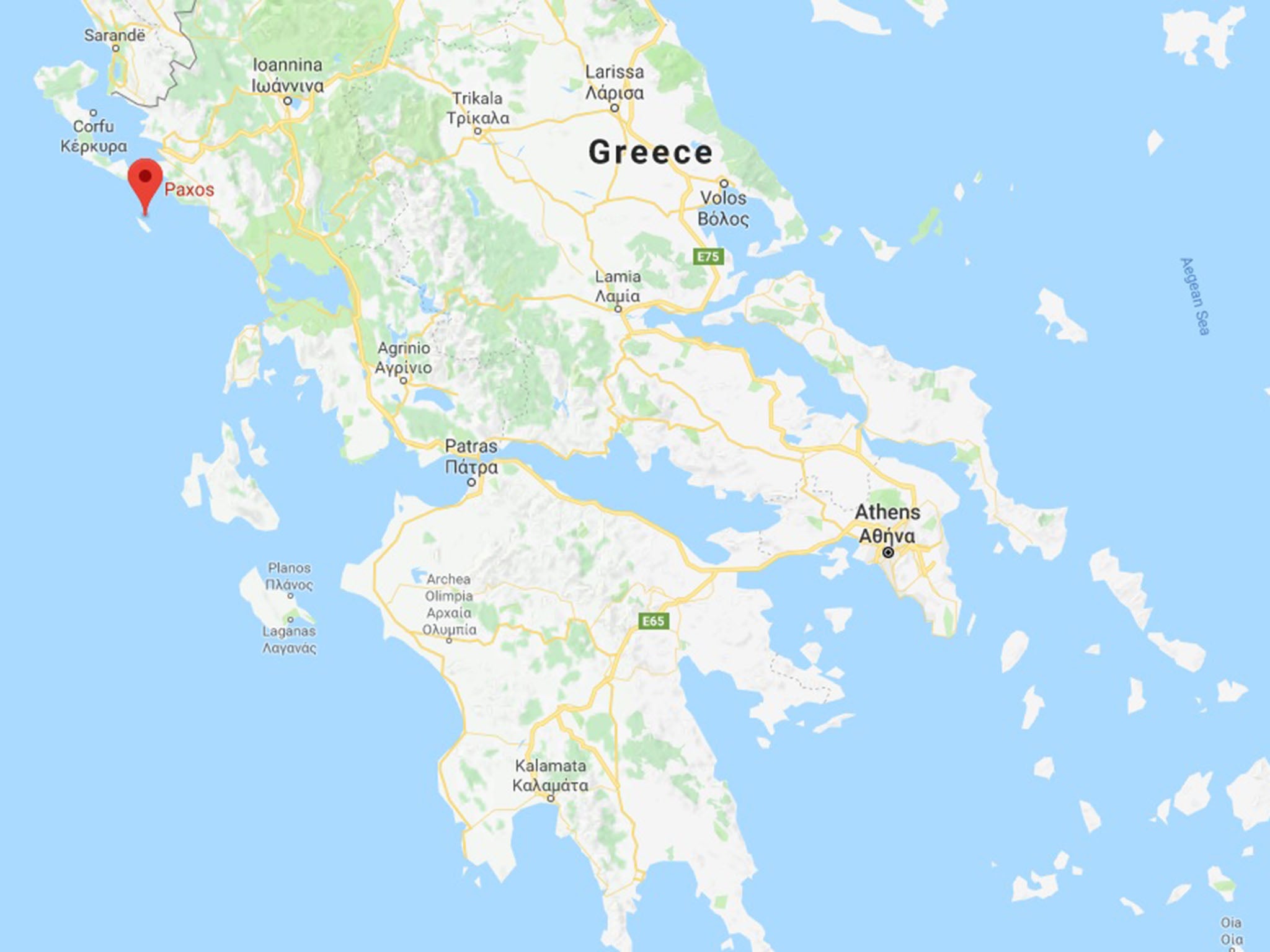 Teenager dies after speedboat accident on Greek island of Paxos | The ...