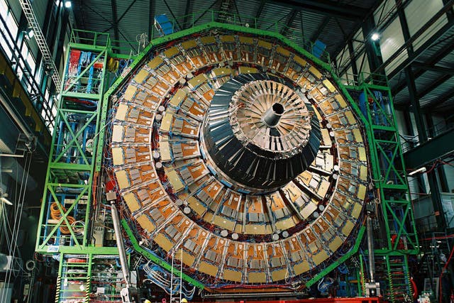Huge machines, such as the CMS-detector at Cern, are attempting to bring the unseen aspects of our makeup into focus