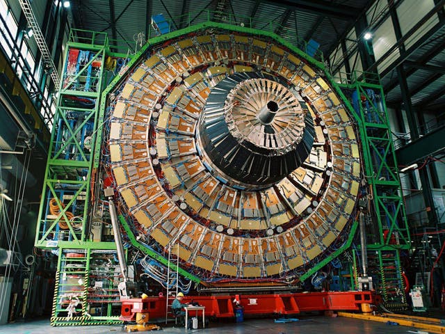 Huge machines, such as the CMS-detector at Cern, are attempting to bring the unseen aspects of our makeup into focus