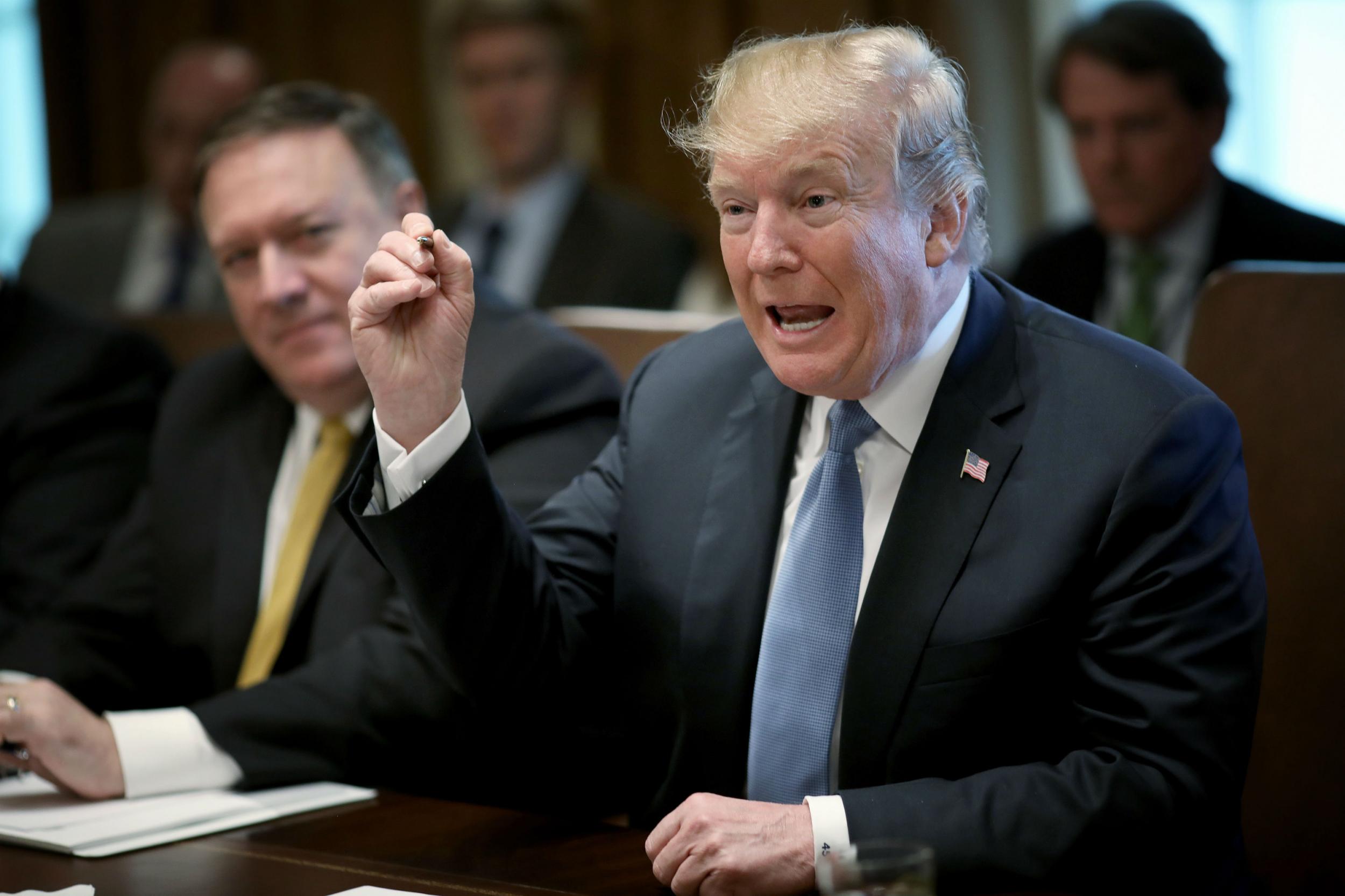 Mr Trump has the approval of 90 per cent of Republicans – giving him special powers over potential critics