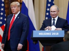 Trump says people at ‘higher ends of intelligence’ loved Putin summit