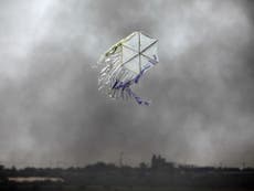 Gaza's 'fire kite' flyers vow more attacks as Israel tightens blockade