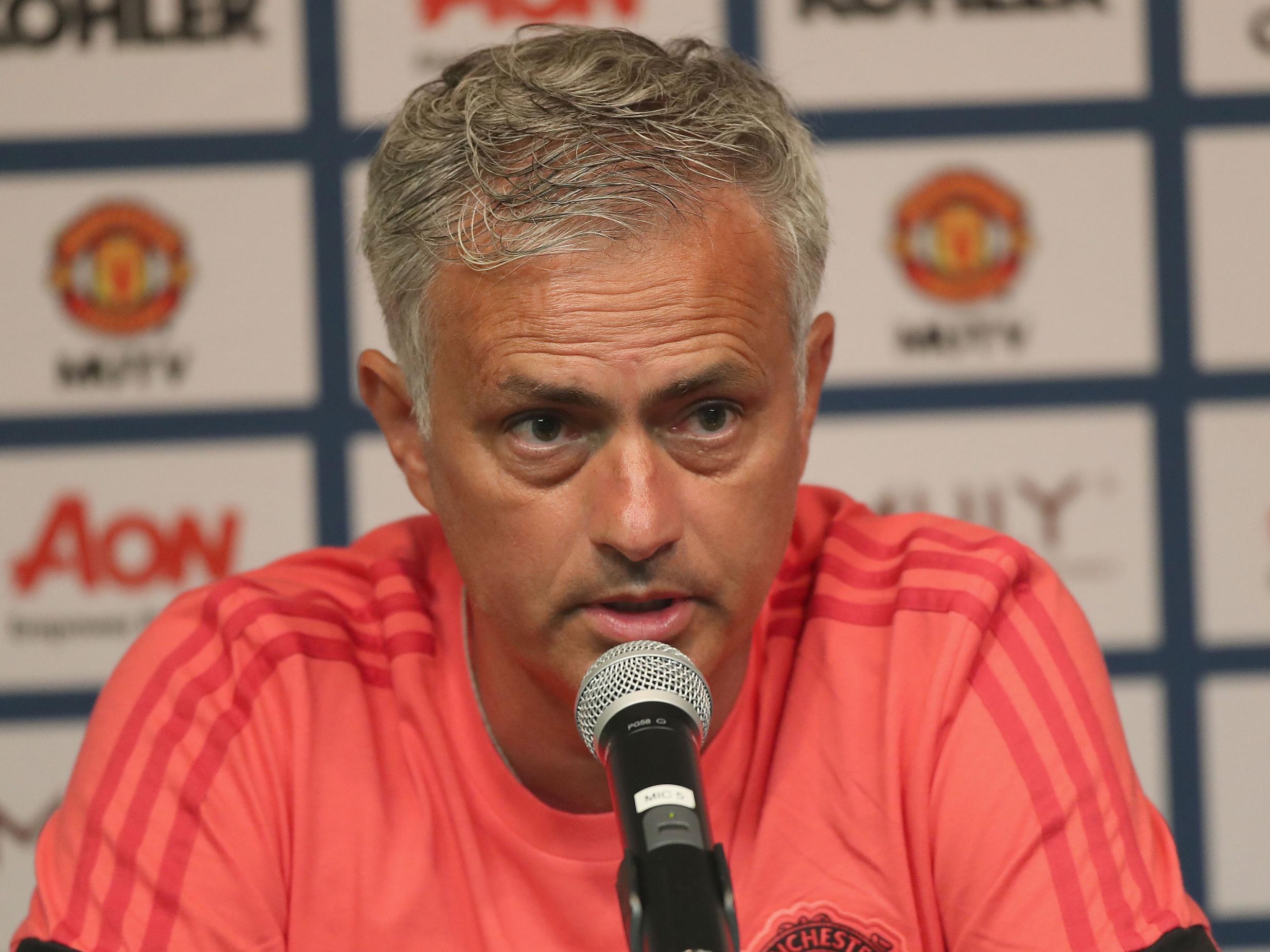 Mourinho has been in a sombre mood, with his frustration levels running high