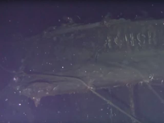 The vessel remains underwater and is yet to be salvaged