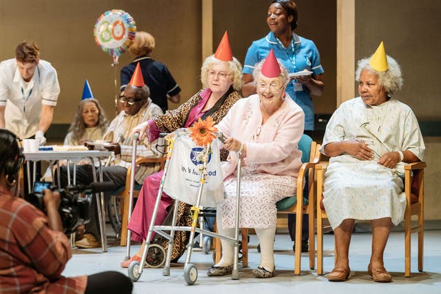 Nadine Higgin, Gwen Taylor, Patricia England, and Cleo Sylvestre in 'Allelujah!'