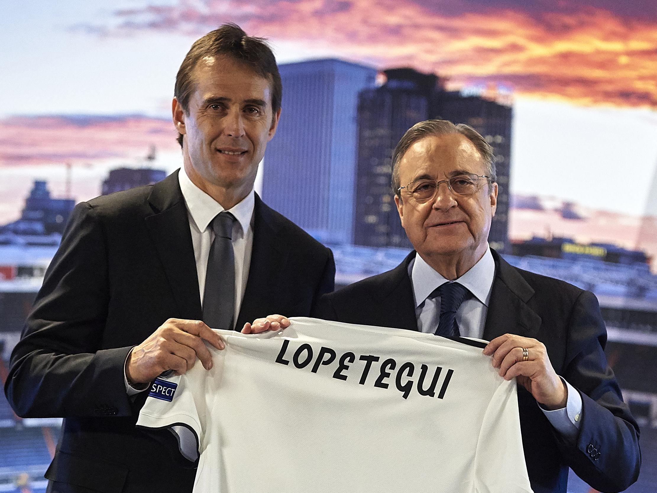 Lopetegui is ready for the challenge that Madrid presents