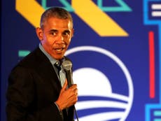 Obama says men 'get on my nerves' as he urges women to enter politics