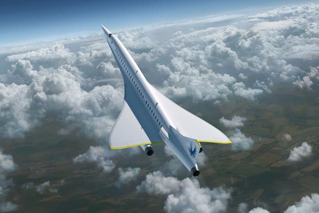 The jet has a planned cruising speed of 1,451mph, almost 100mph faster than Concorde