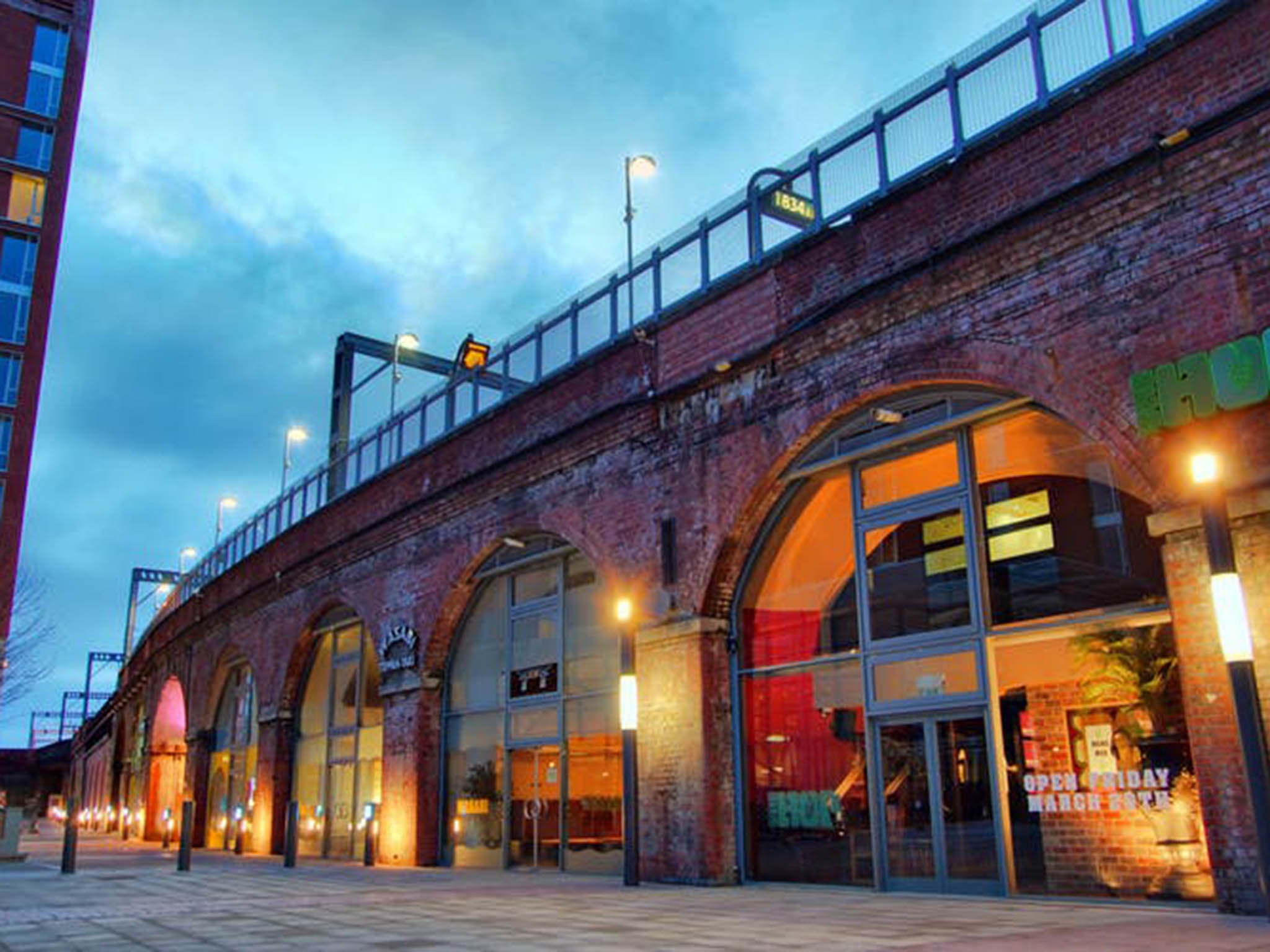 Railway arches that have been taken over by larger corporations in London