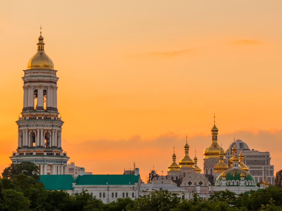 The Pechersk Lavra Monastery in Kiev