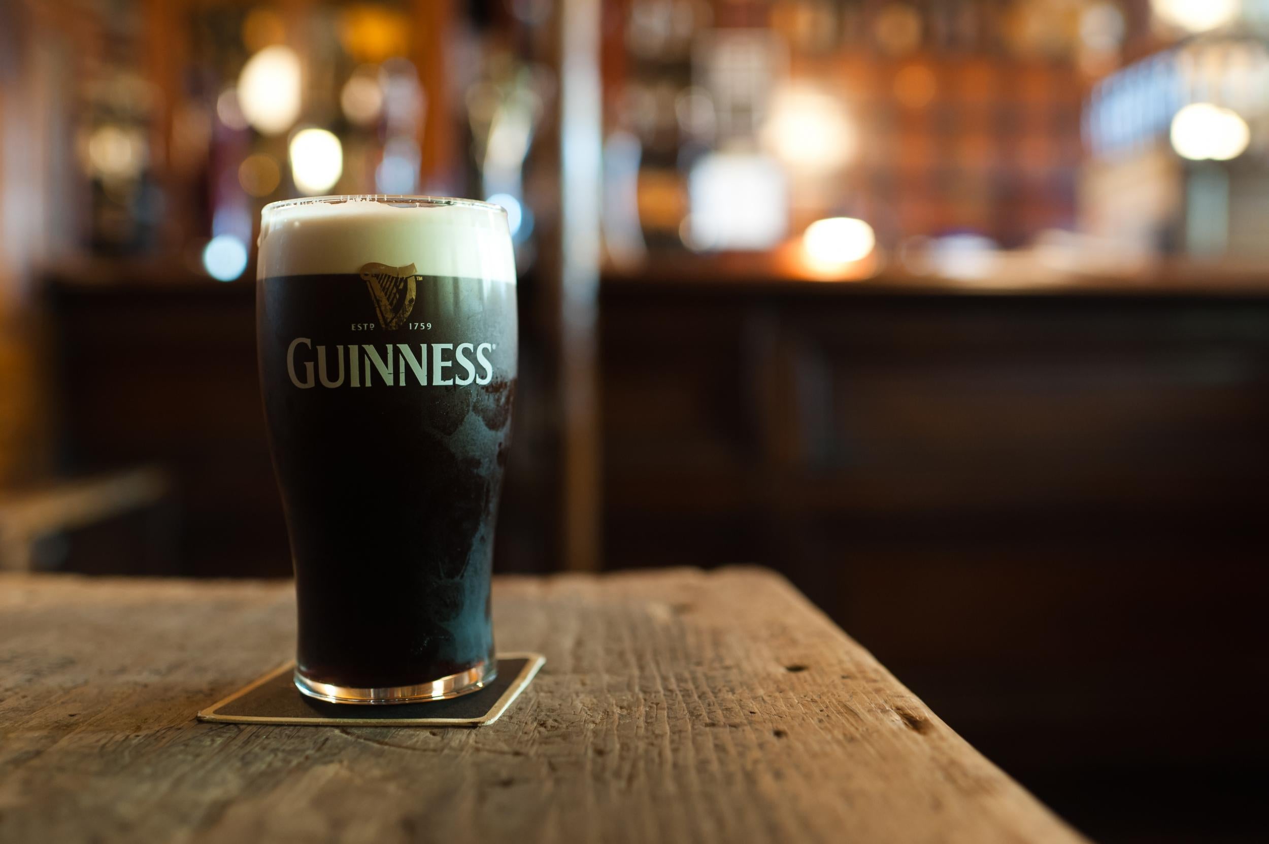 A pint of the black stuff