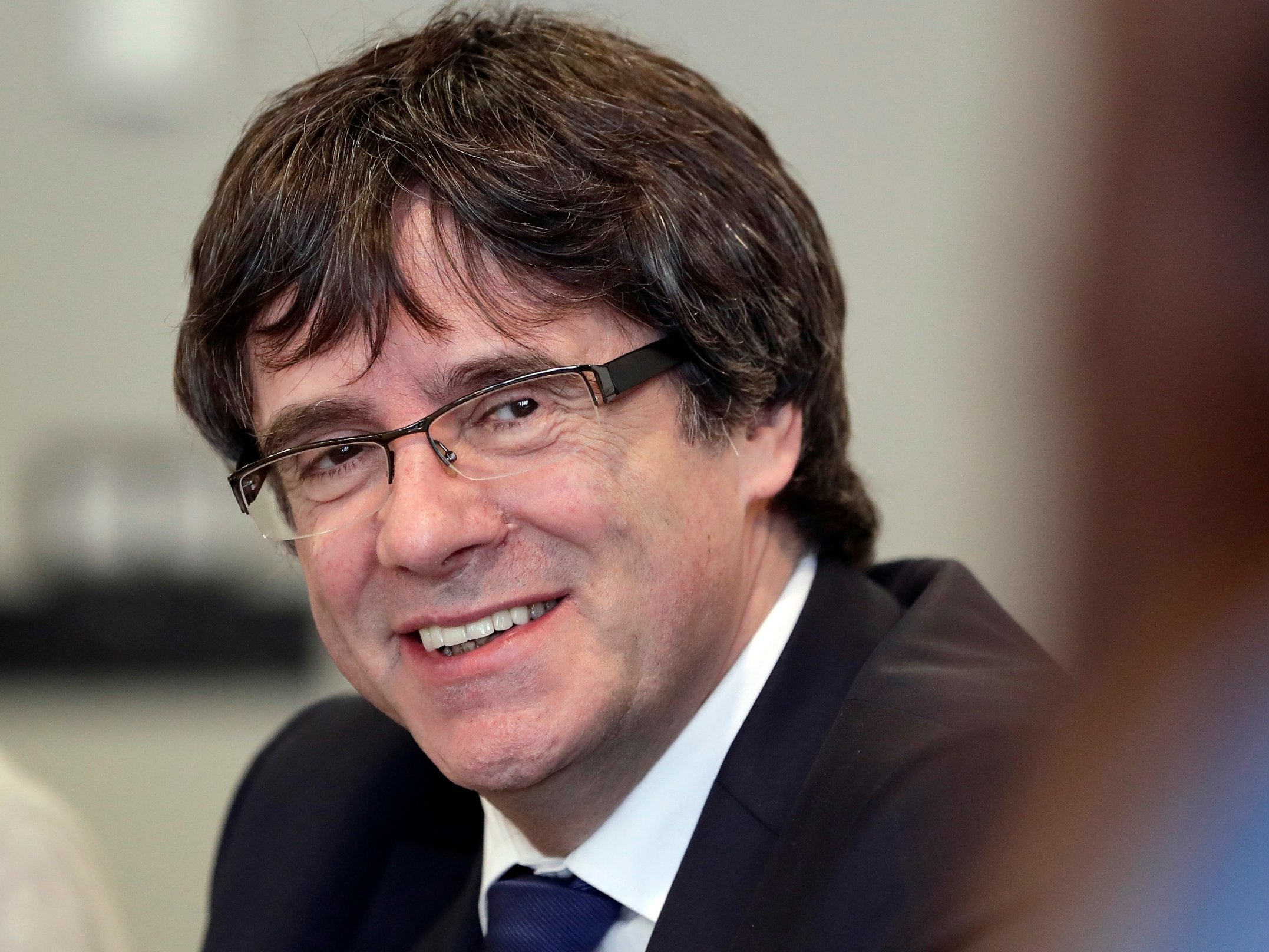 Carles Puigdemont, the former president of Catalonia