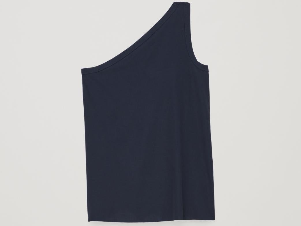 One-Shoulder Jersey Top, £35, Cos
