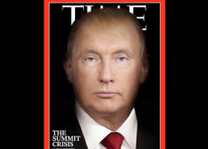 Stunning Time Magazine cover blends Vladimir Putin and Donald Trump