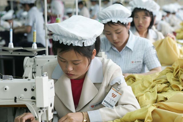 Around 2.6 million people in North Korea live in slavery