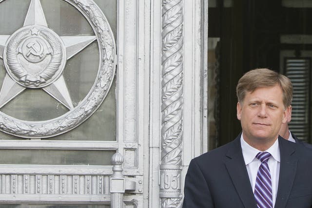 US President Donald Trump was discussing whether to allow US officials like former US Ambassador to Russia Michael McFaul to be questioned by the Kremlin