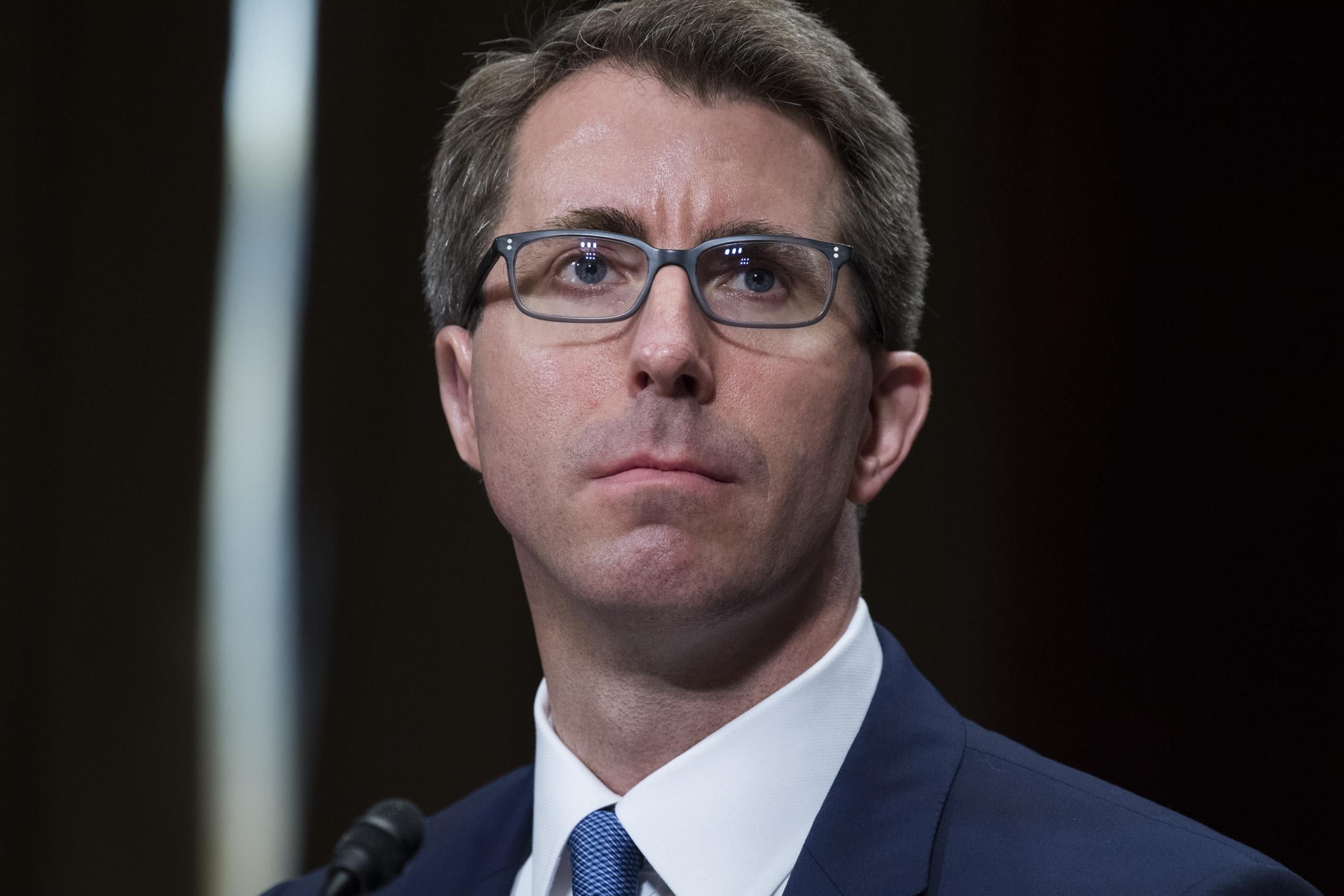 Ryan Wesley Bounds, nominee for United States Circuit Judge for the Ninth Circuit, testifies during his Senate Judiciary Committee confirmation hearing