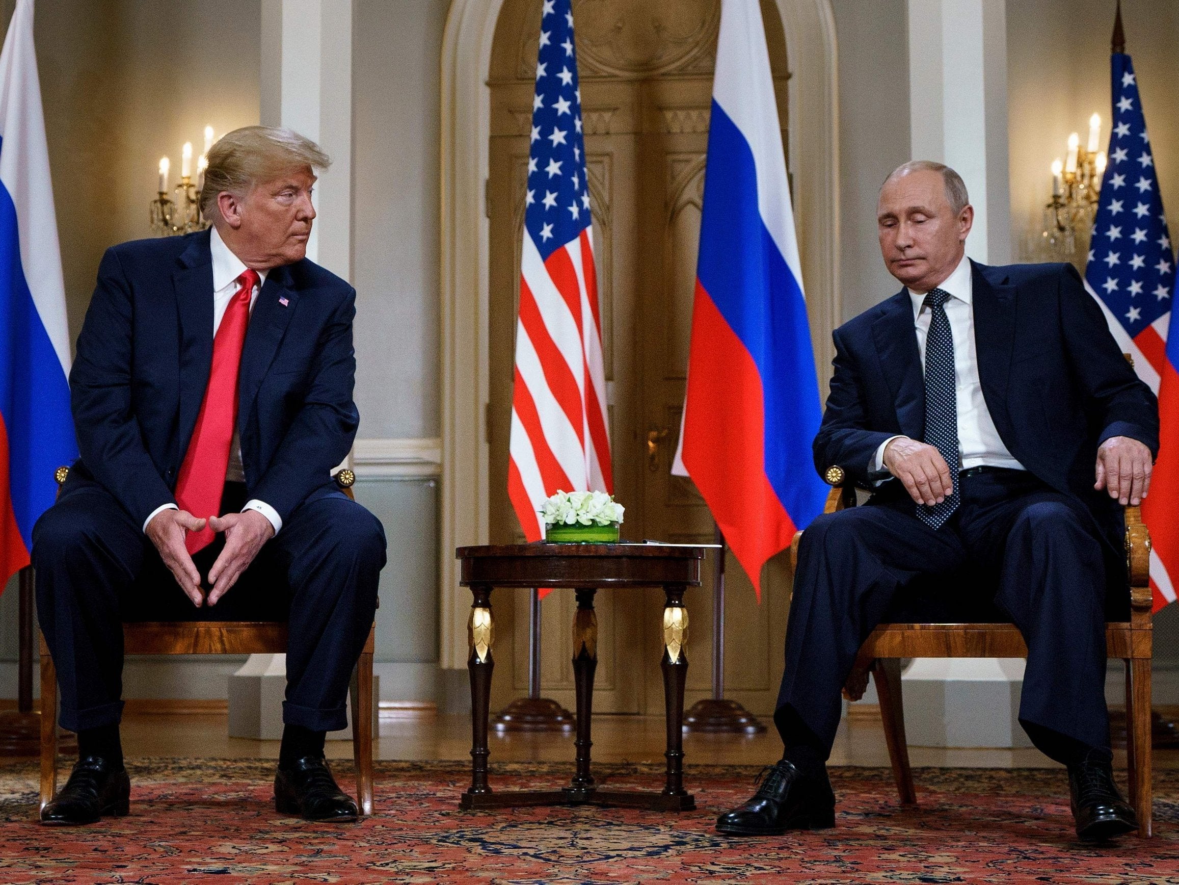 New sanctions seemed unlikely when presidents Trump and Putin met in Helsinki