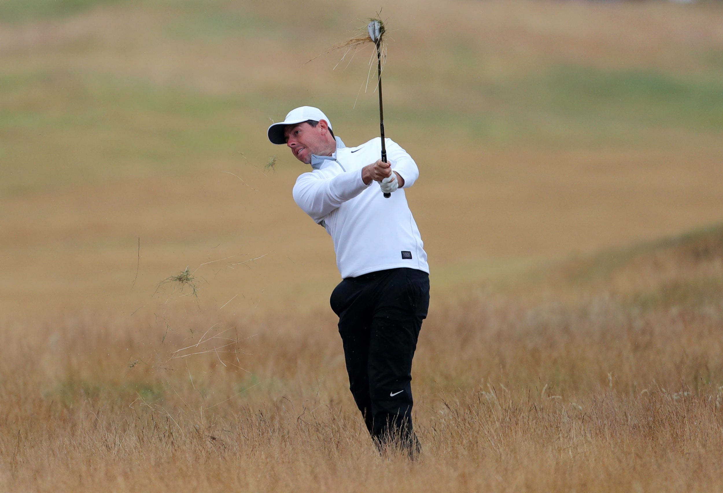 McIlroy found the rough a few times but, as he explained, that wasn't the end of the world