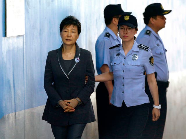 The imprisonment marked a fall from grace for the country's first female leader who won the 2012 presidential election by more than a million votes