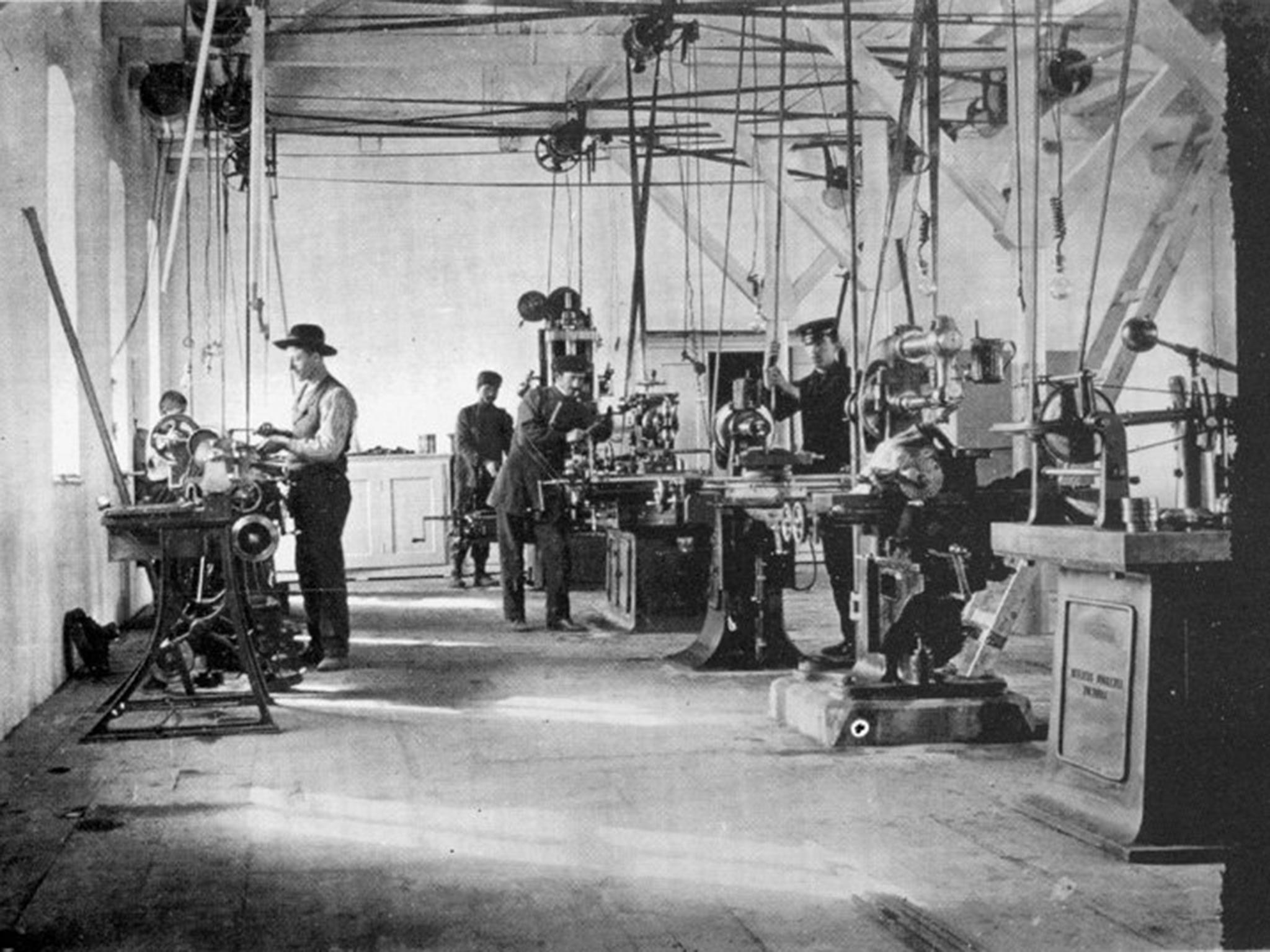 The Zastava Arms workshop in 1910 – it has a long history of weapons production